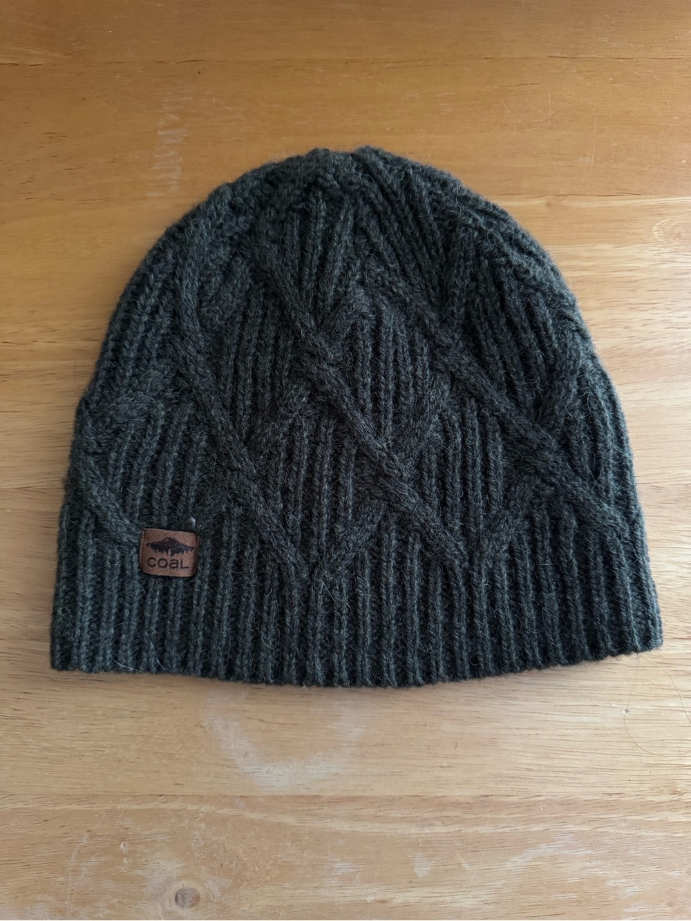 Coal Yukon Cable Beanie